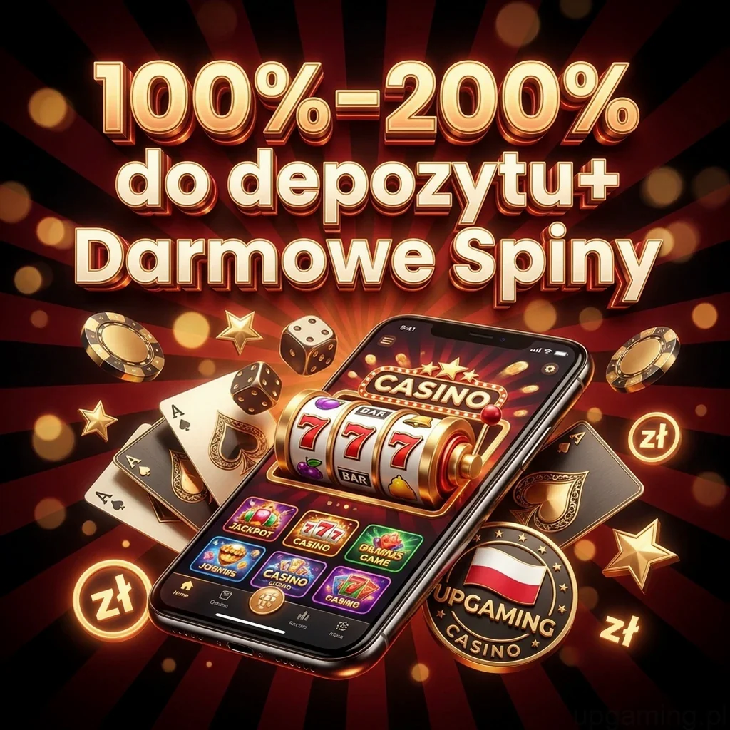100%–200% do depozytu+ Darmowe Spiny